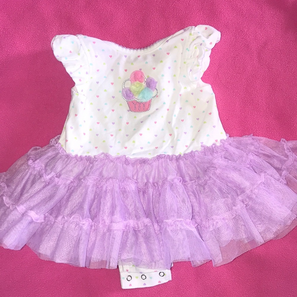 Baby girl onesie dress